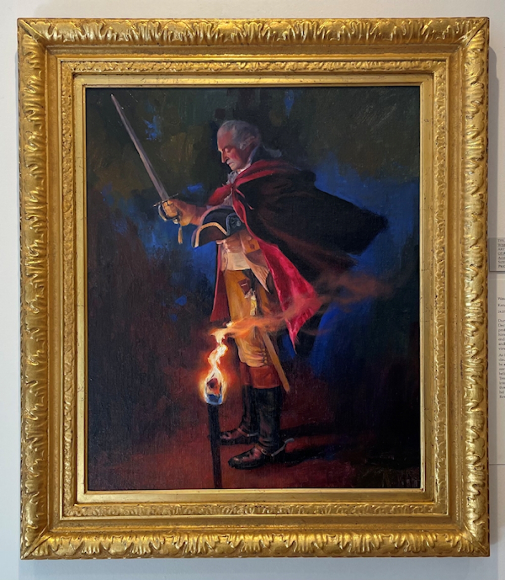 Alternate Image Washington Seeking the Wisdom of God