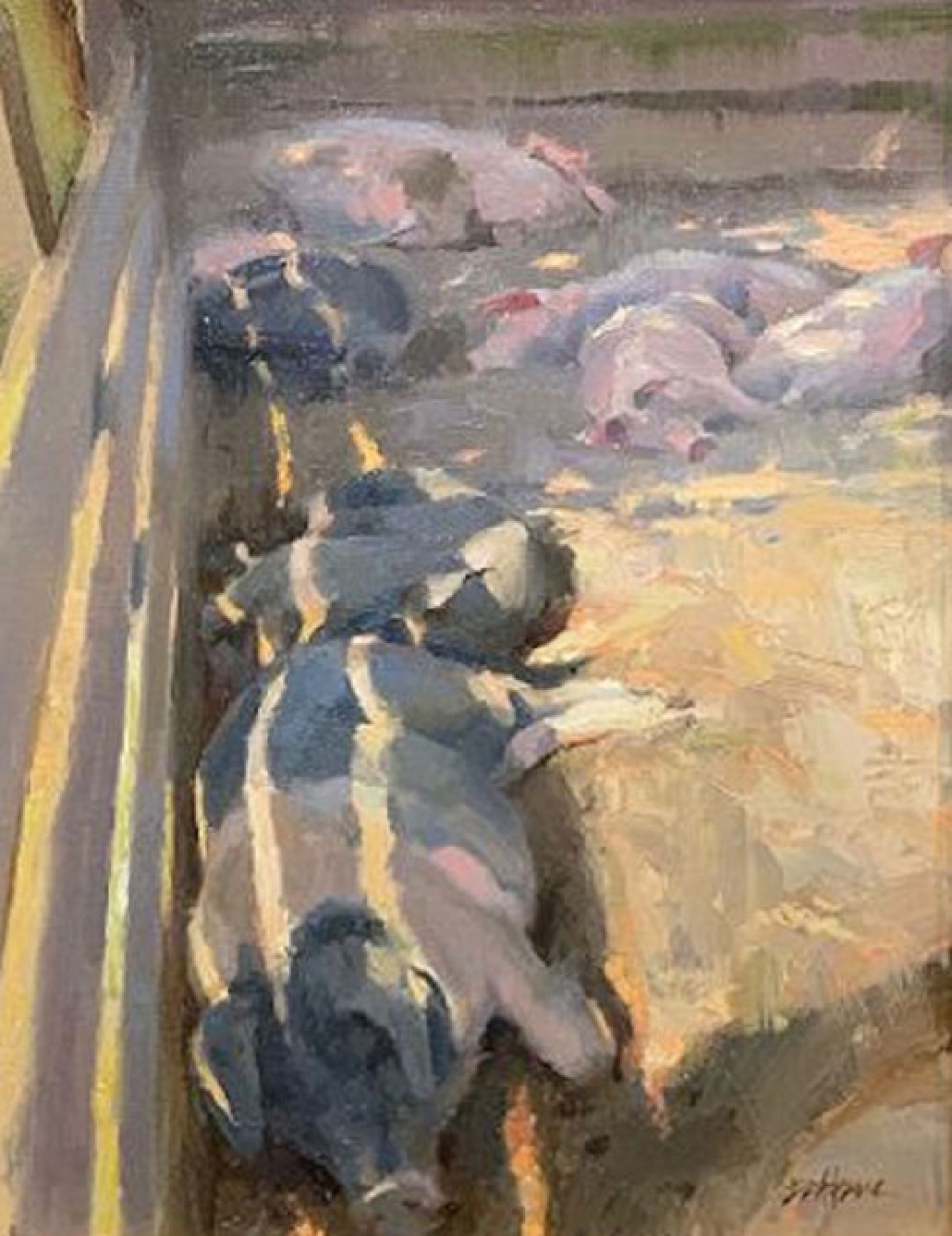 "Bacon Strips, Hopewell Heritage Farm" Kenn Backhaus Highlands Art