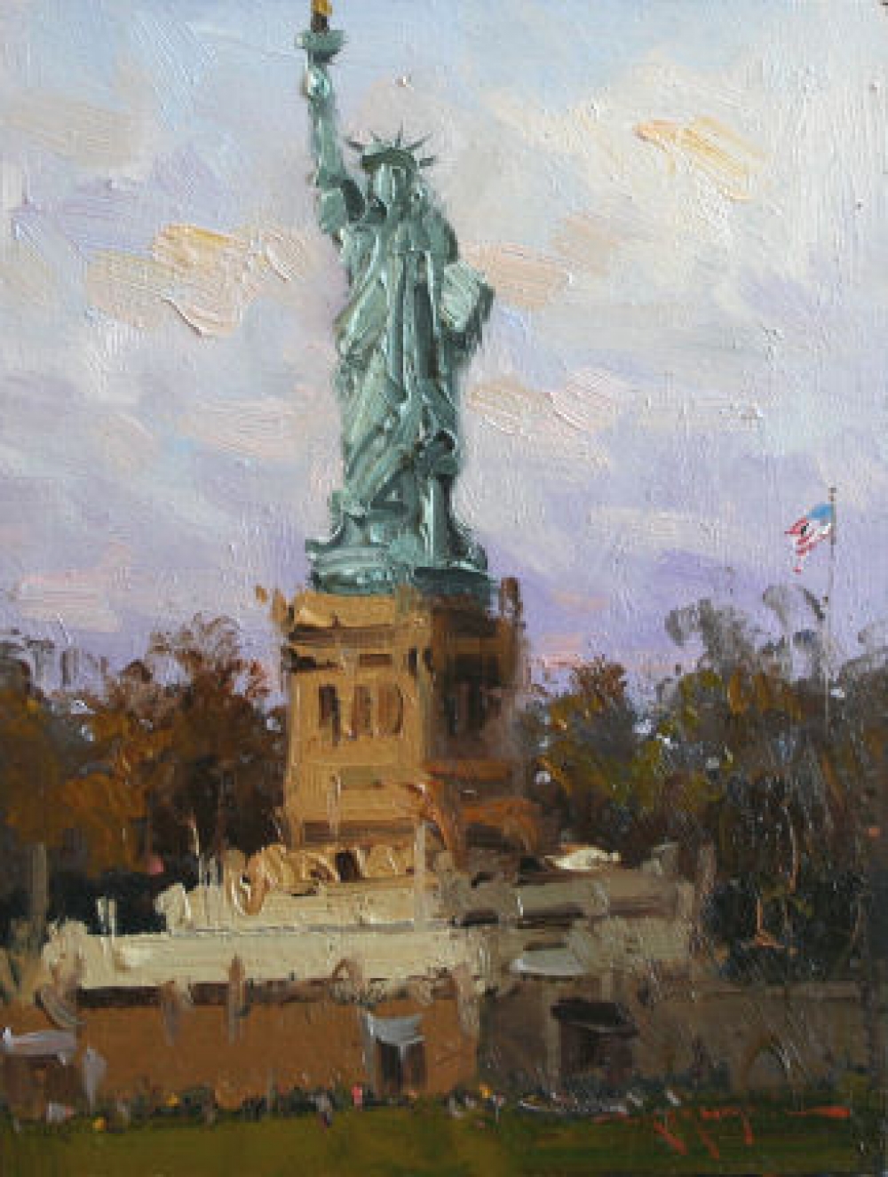 "Statue of Liberty" Mostafa Keyhani Highlands Art Gallery