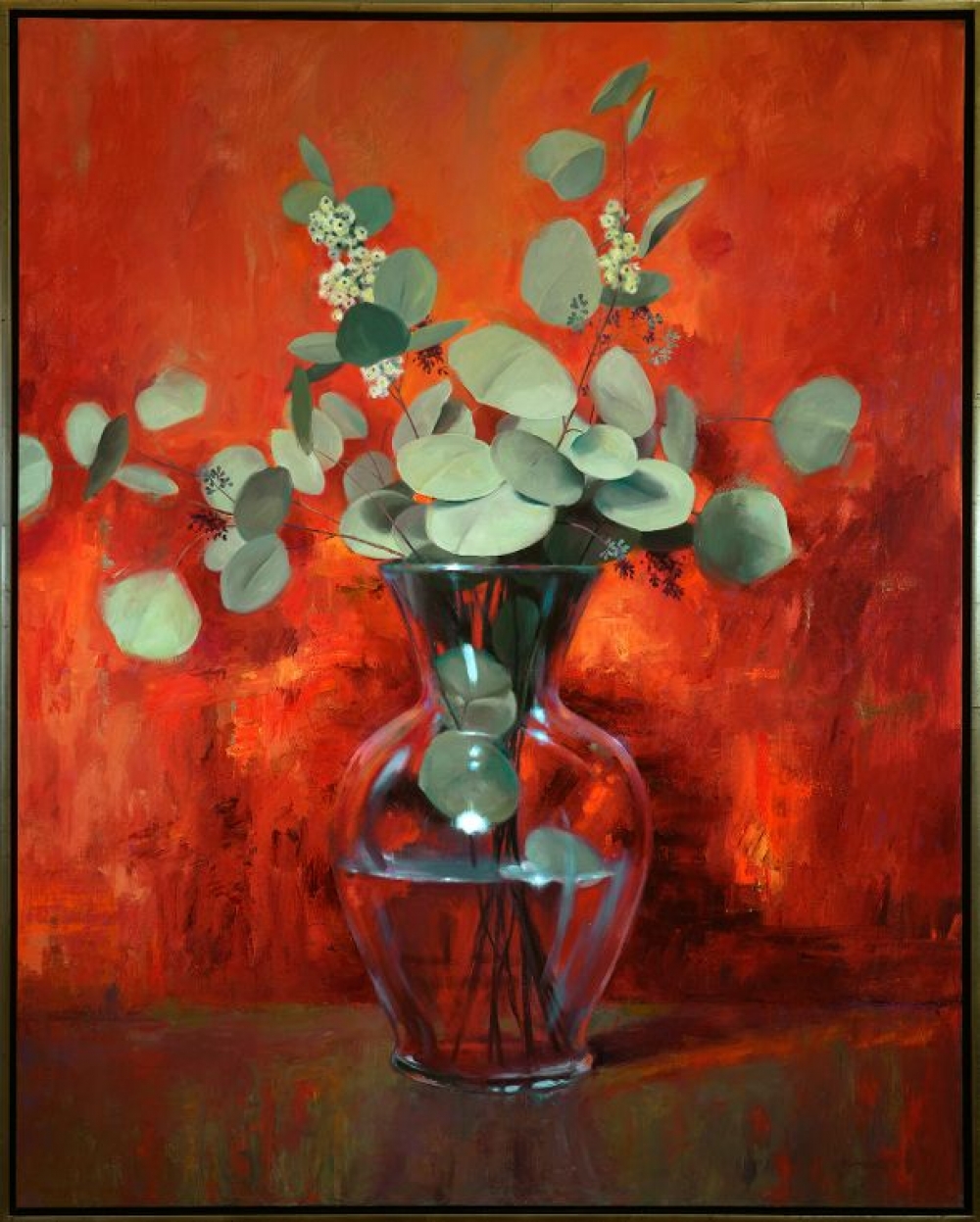 Passionate Eucalytus 60x48 by Kenn Backhaus