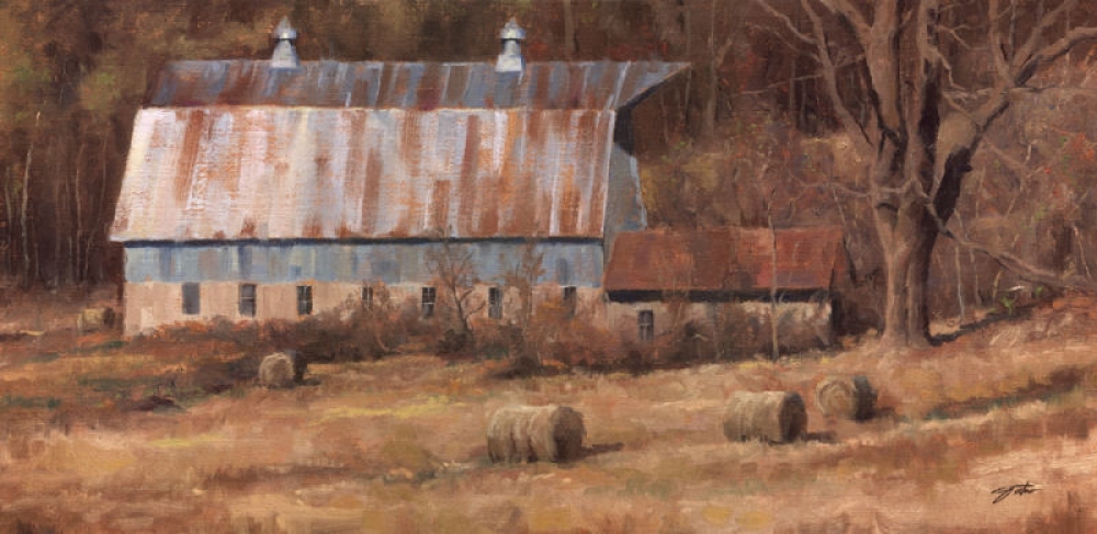 Blue Barn and Bails