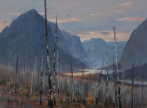  Click to See Rise Again from the Ashes (plein air)