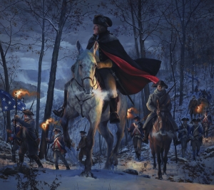  Click to See Through Ice and Snow, the Night That Forged a Nation  - 78.5 x 85.5 23k frame