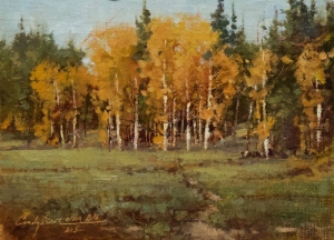  Click to See Aspen Gold (plein air)