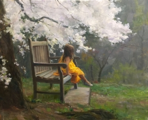  Click to See Cherry Blossoms - Winner of The BoldBrush Competition