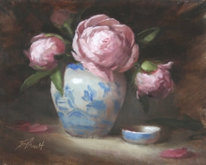  Click to See Pink Peonies in Vase