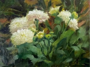  Click to See White Dahlias in the Garden